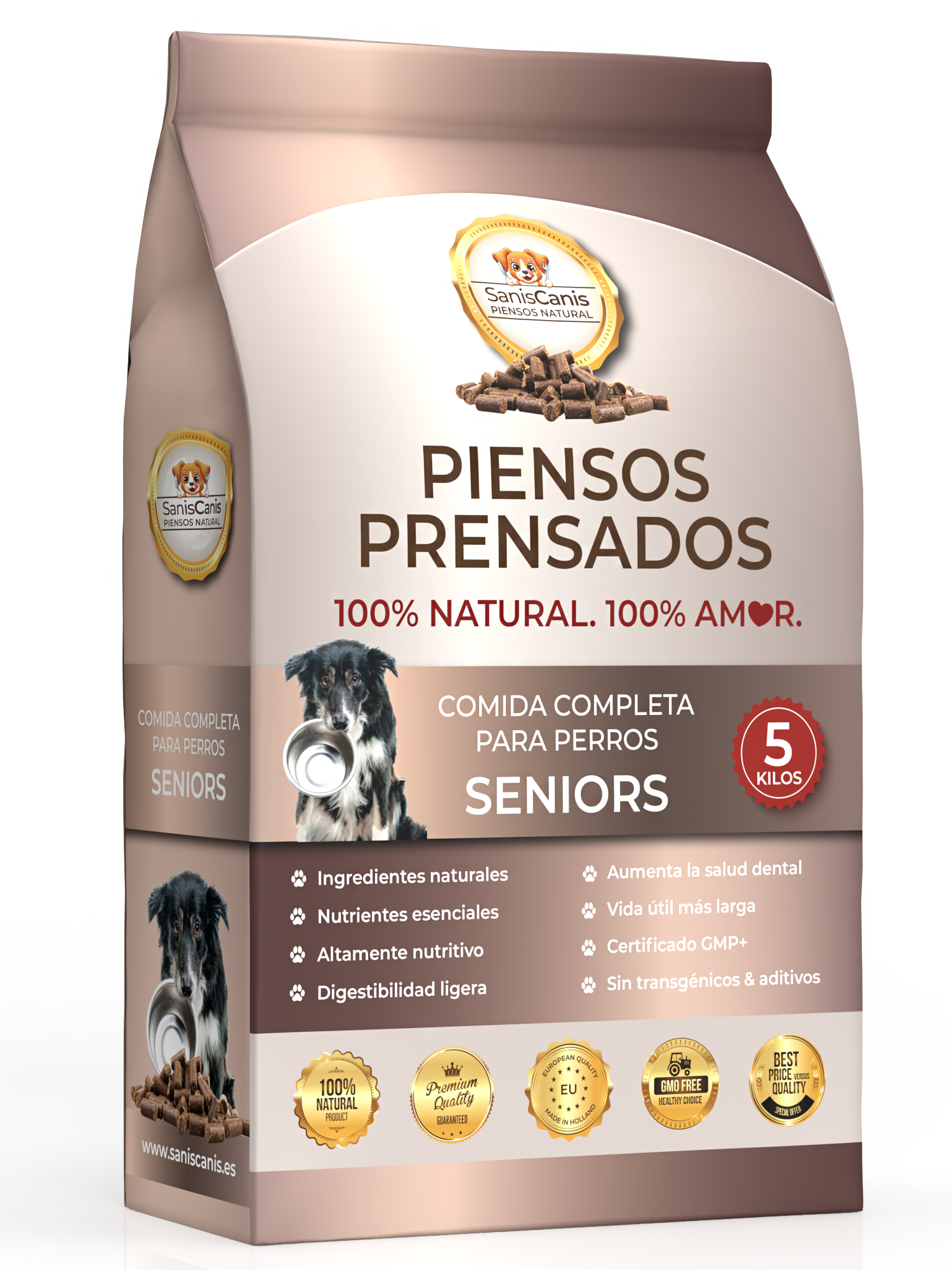SanisCanis - natural dog food - senior (5kg)