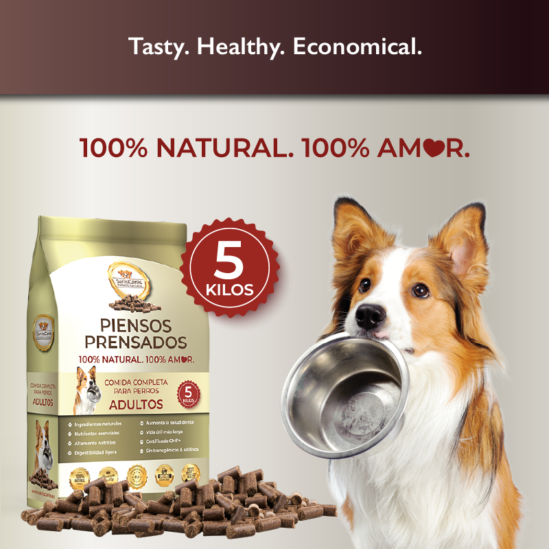 SanisCanis - natural dog food - adults (5kg)