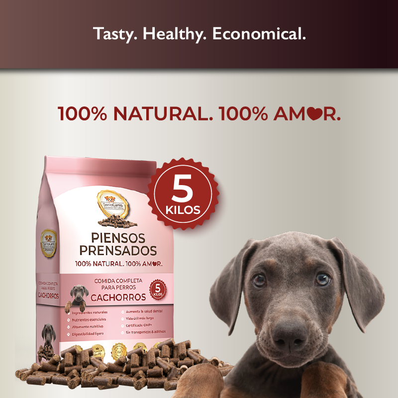 SanisCanis - natural dog food - puppies (5kg)
