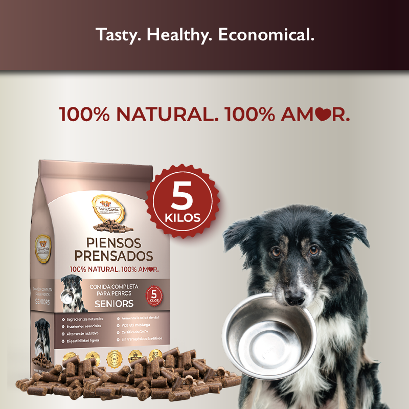 SanisCanis - natural dog food - senior (5kg)
